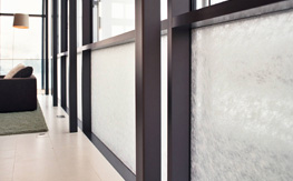 Textile Adhessivfolien f�r die Fensterscheiben