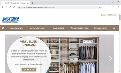 mehr �ber unsere Einbauschr�nke